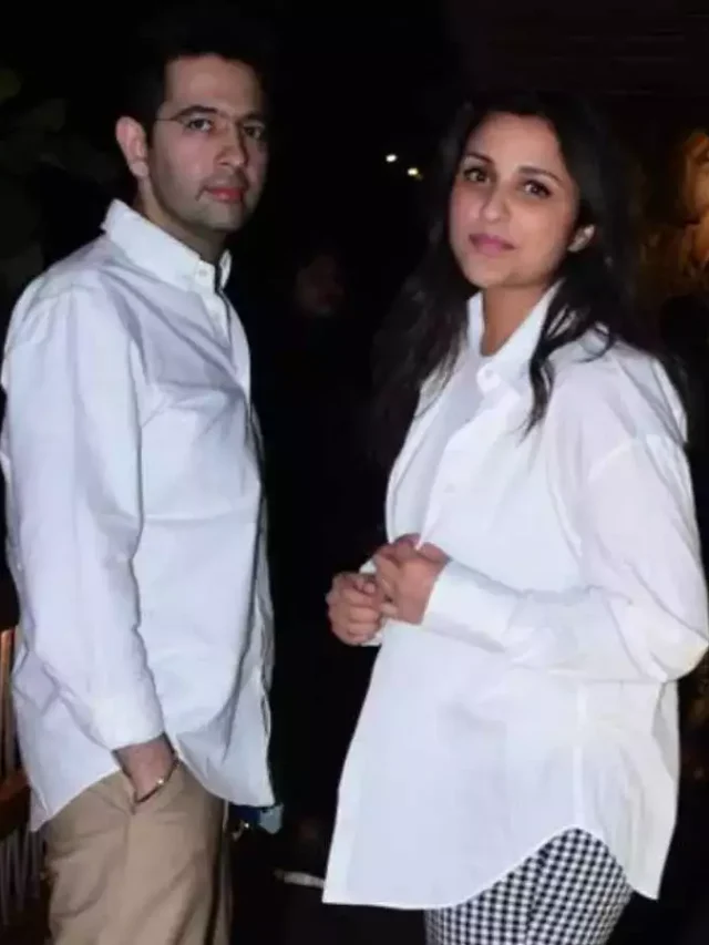 Parineeti and Raghav Chadha spotted