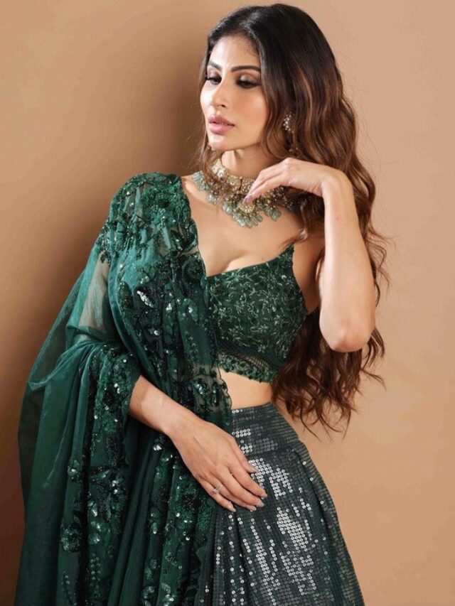 Mouni-Roy-redefines-elegance-in-emerald-green-lehenga-worth-Rs.-52000-2